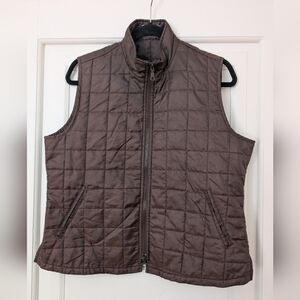 Steilmann Women's Dark Brown Quilted Vest